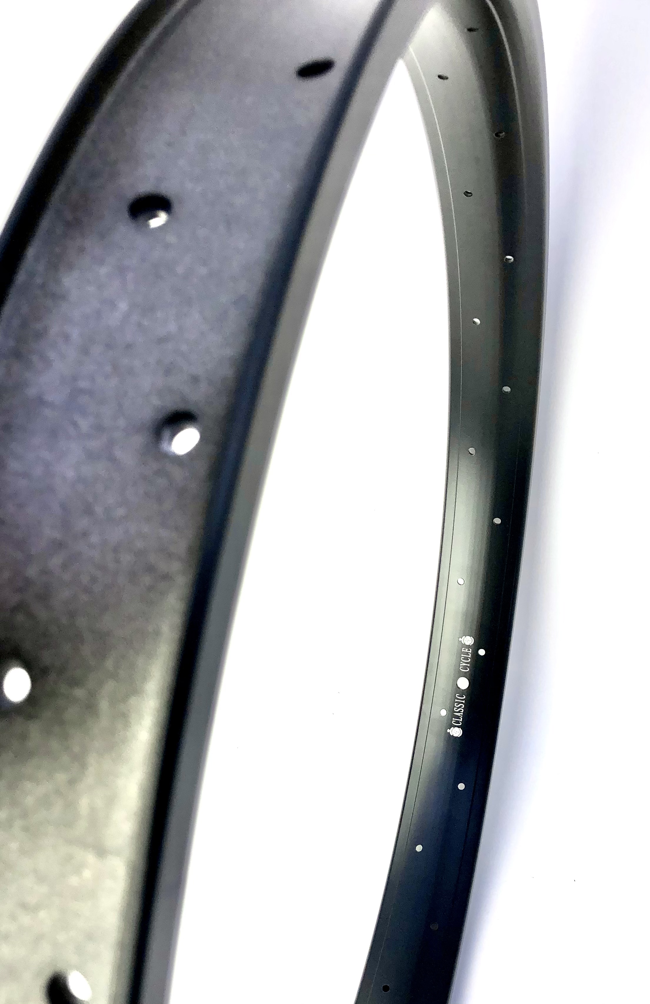 Alufelge 26 Zoll 57 mm schwarz, doppelwandig