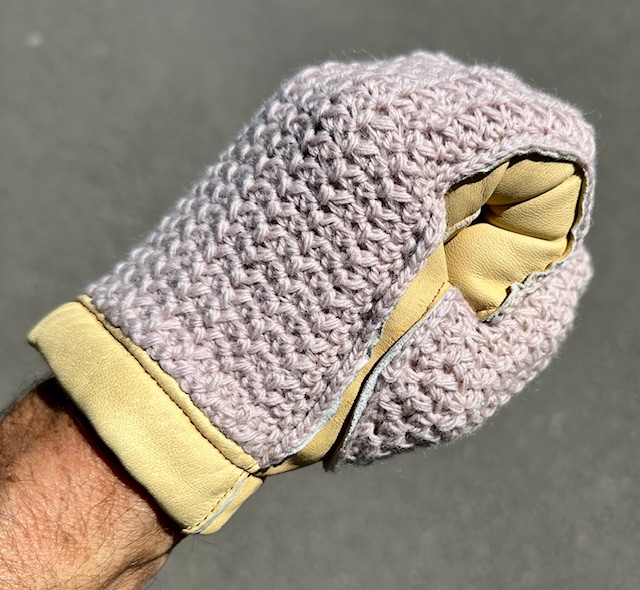 Original Gant Racer Vintage Fahrradhandschuhe beige, Größe 11