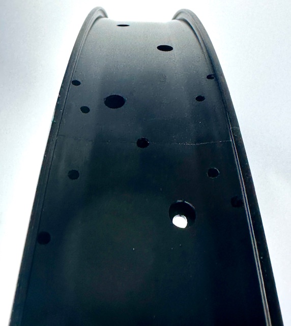 Alufelge 26 Zoll Doppelwand 67 mm schwarz