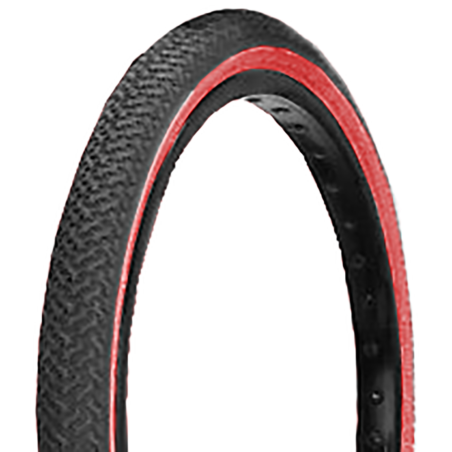 Reifen Kenda K-55 20 x 2.125, schwarz mit rotem Streifen