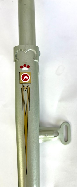 Gazelle Fahrradgabel 28 Zoll  Schaftlänge: 185 mm weiß grün