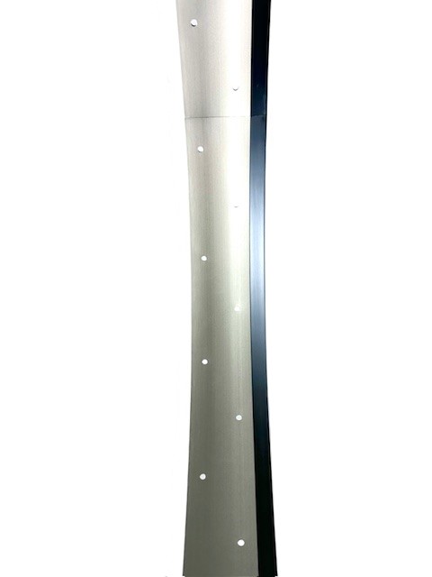 Alufelge 26 Zoll 83 mm matt silber