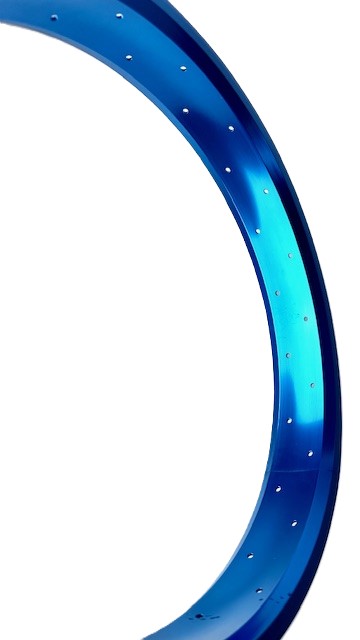 Alufelge 20 Zoll 70 mm blau