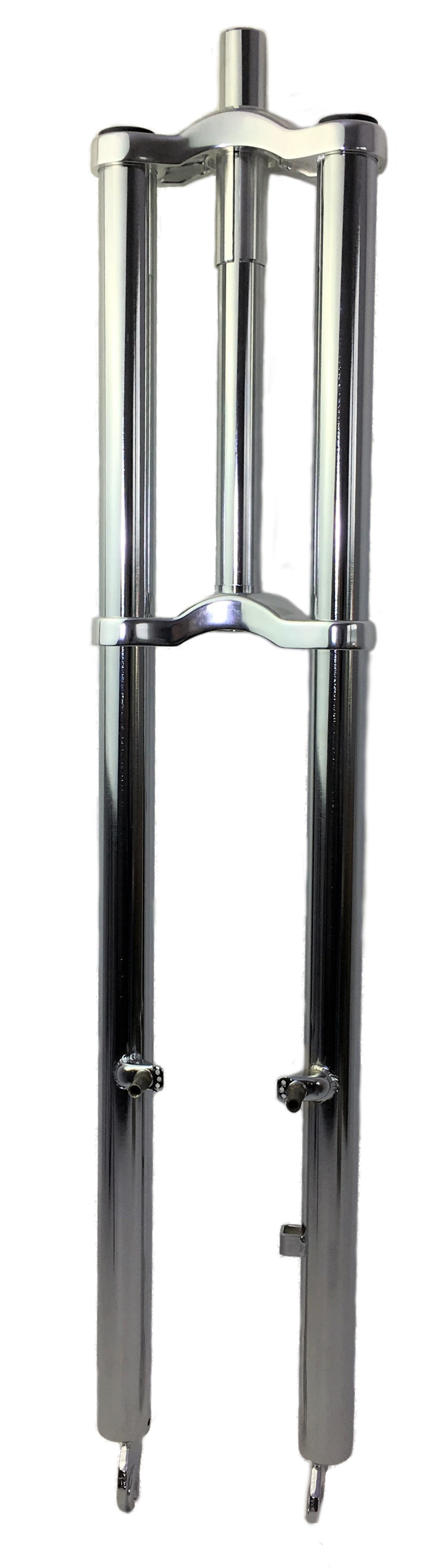 Doppelbrückengabel, 730 mm, verchromt für 26 Zoll-Reifen