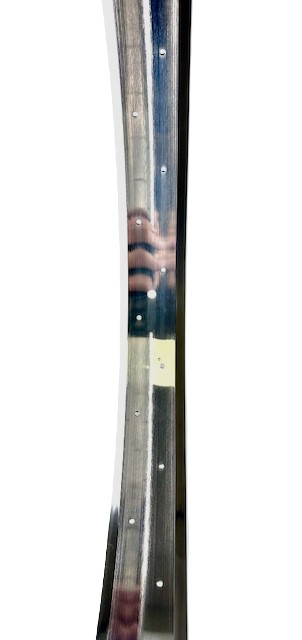 Alufelge 26 Zoll  67 mm poliert