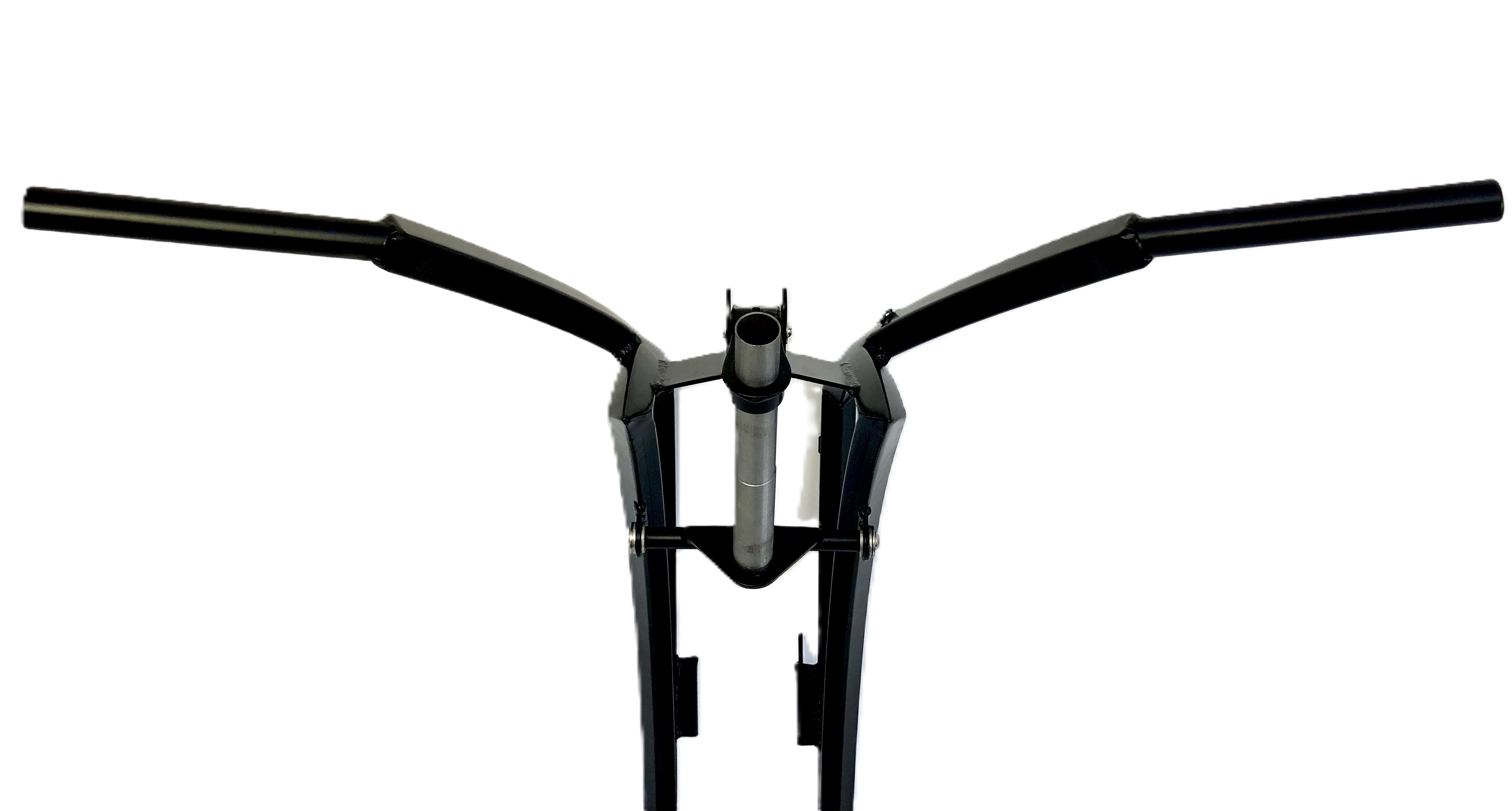 Black  Beast, exklusive Kombination aus Gabel und Lenker