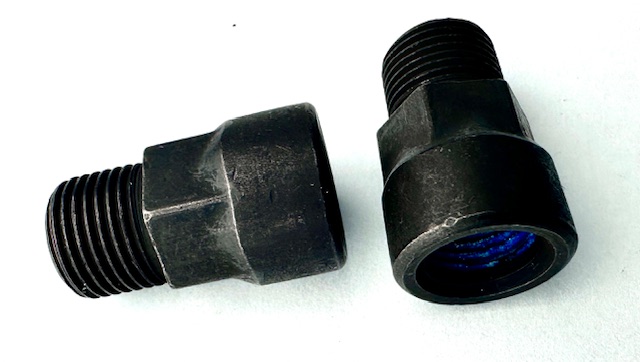 Pedal Gewinde Adapter 9/16 - 1/2 schwarz
