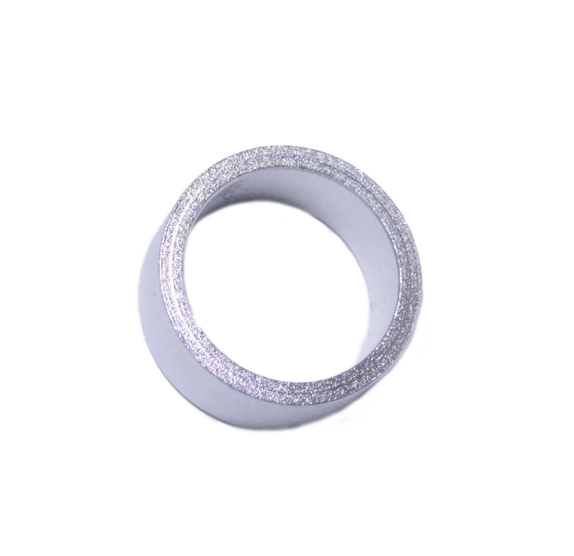 Distanzring Alu 1 1/8, 15 mm, Alu Slber