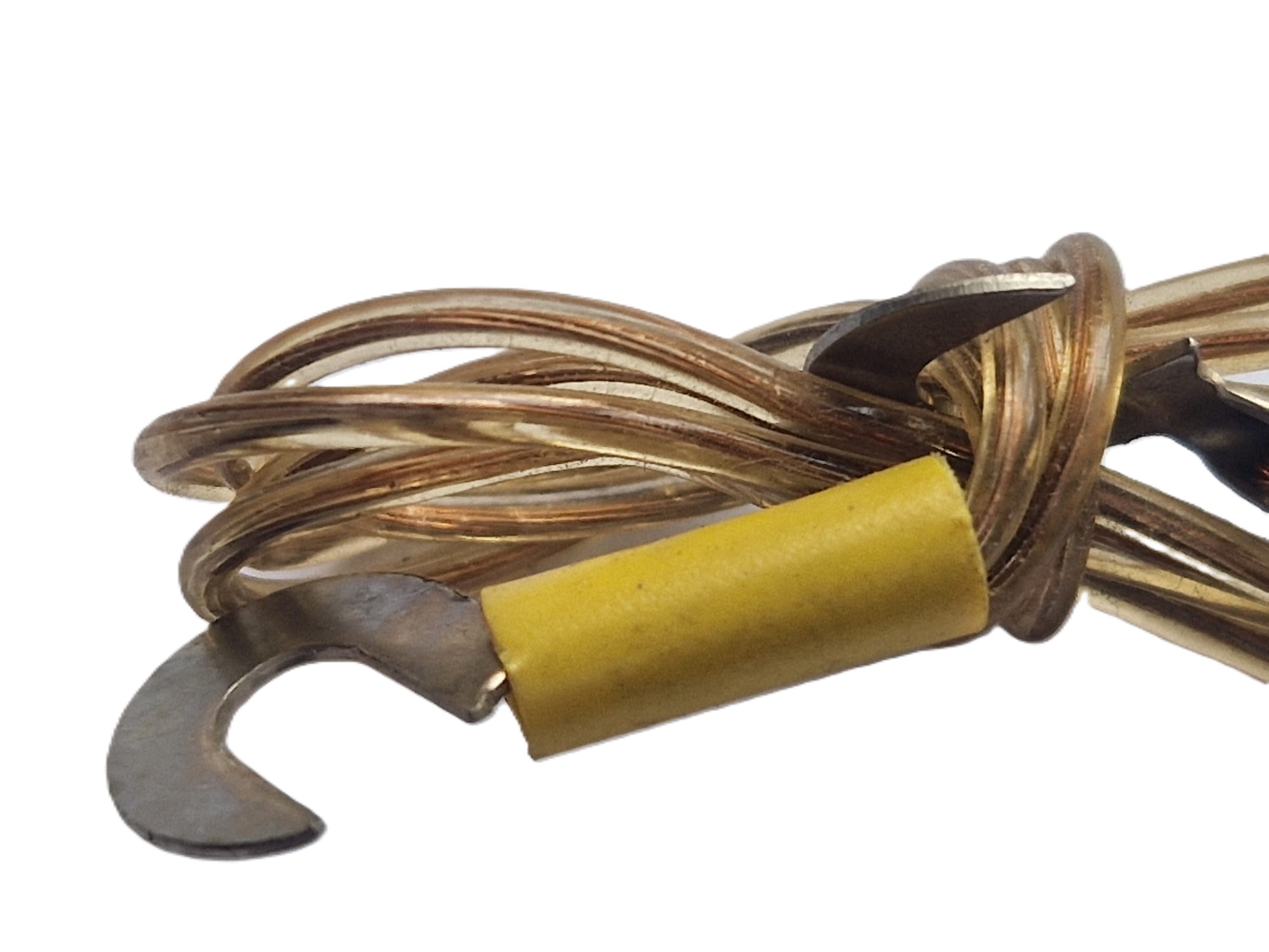 Kabel transparent für Vorderlicht mit Haken, 600 mm