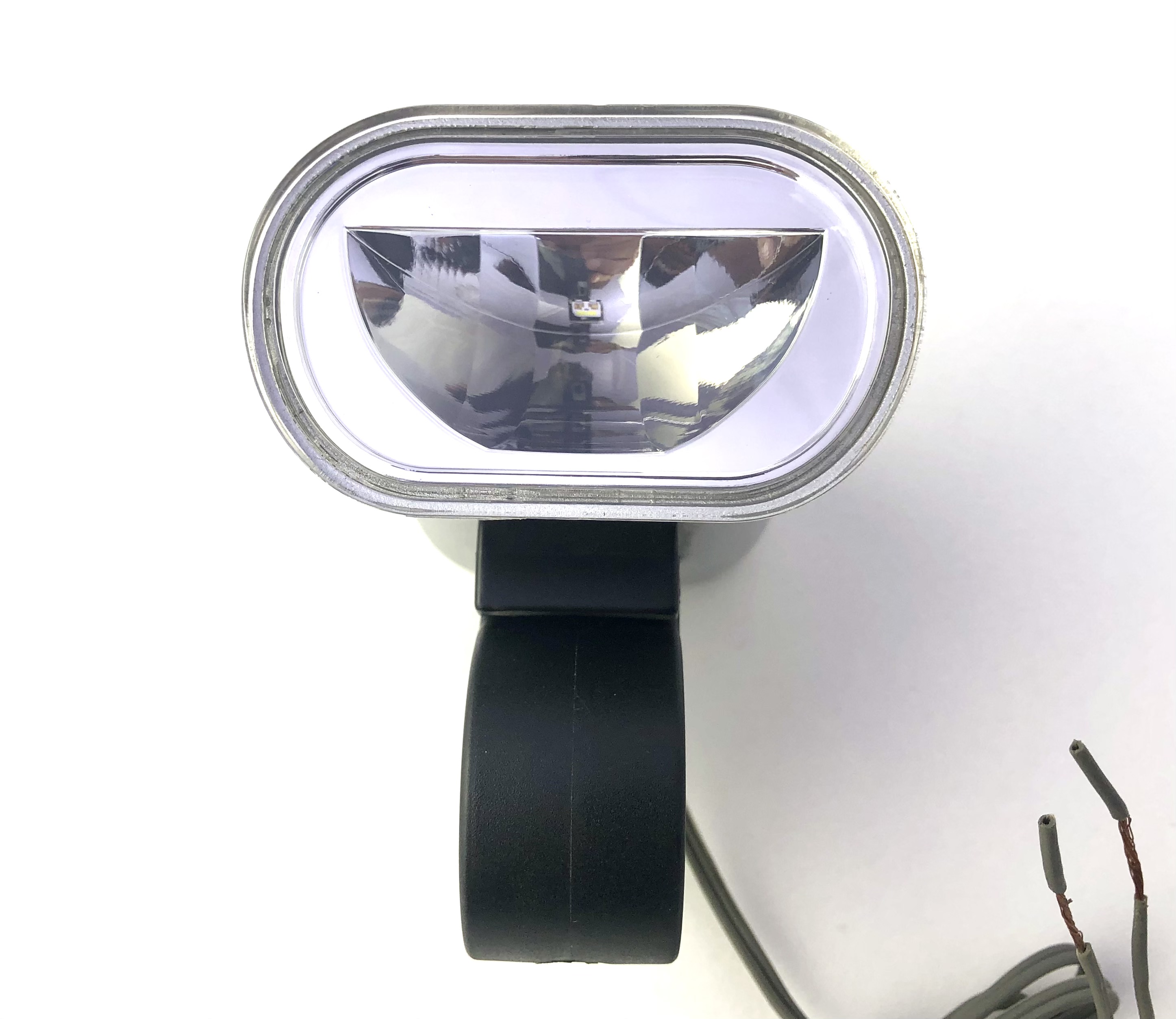 Philips LED Nabendynamo / E-Bike Frontlampe silber zur Lenkermontage