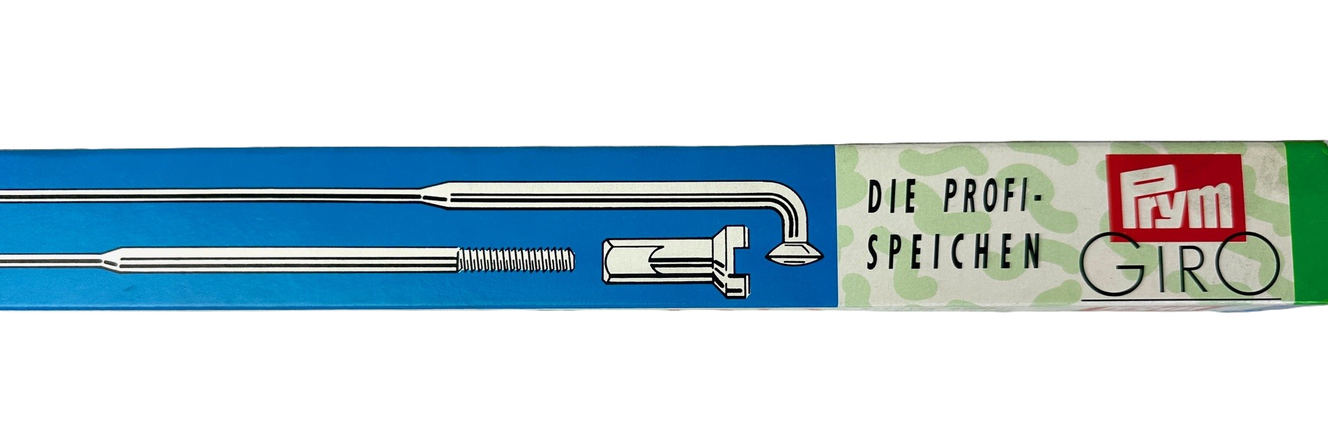 Prym Giro Nirosta Speiche DD 304 mm mit Spezial-Renn-Nippel