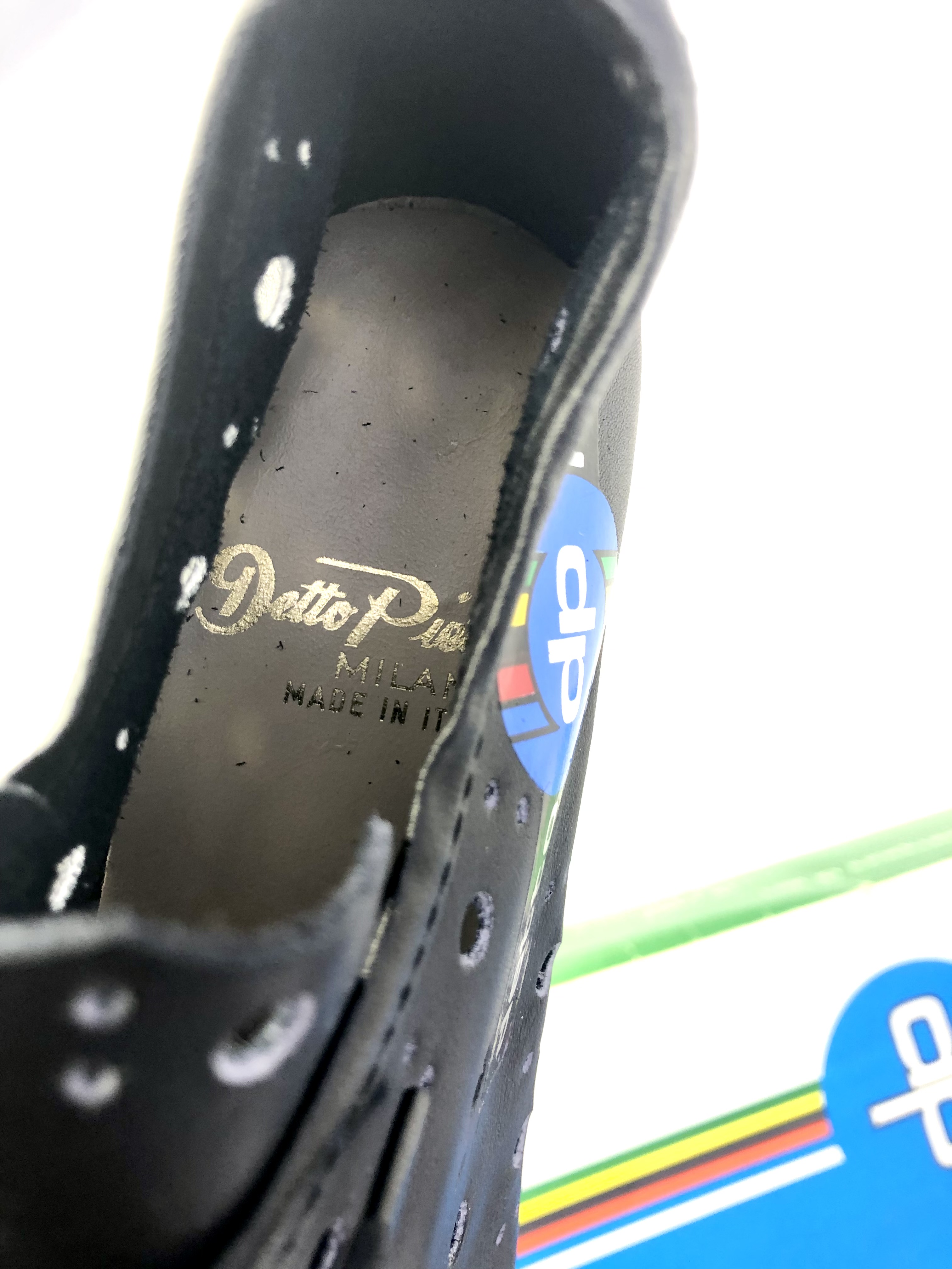 NOS Vintage Detto Pietro 7 TAR coppi Rennradschuhe Größe 37
