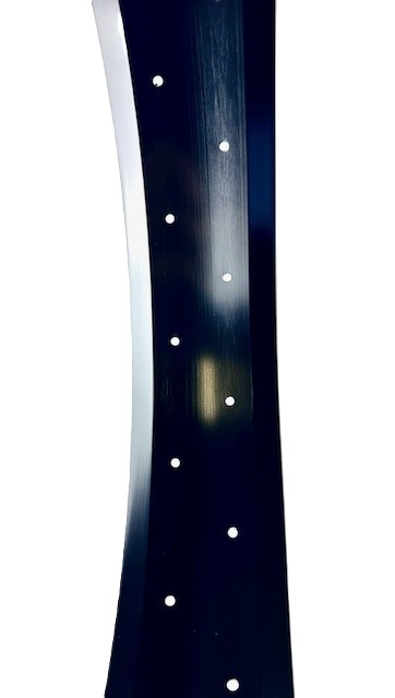 Alufelge 20 Zoll 85 mm schwarz seidenmatt