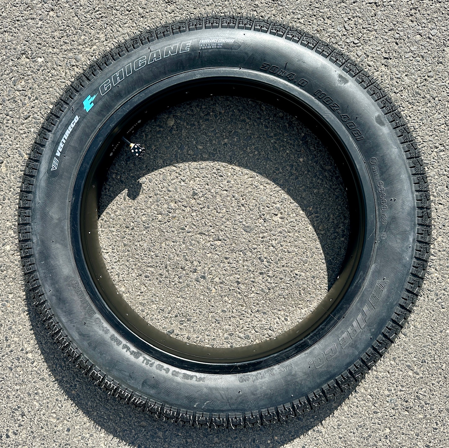Reifen Vee Rubber Chicane 20 x 4.0 / 102-406 schwarz
