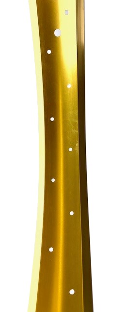 Alufelge 24 Zoll 67 mm gold