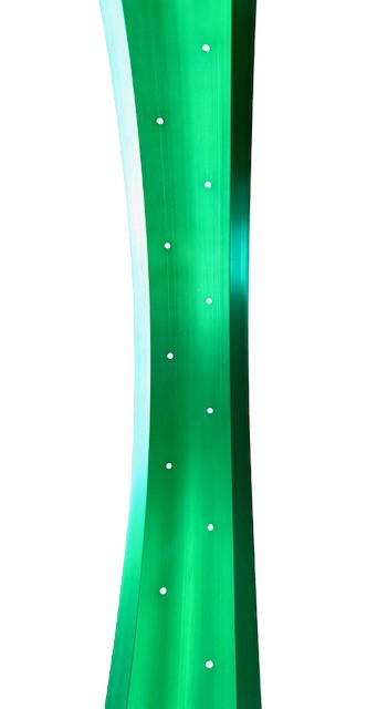 Alufelge 26 Zoll 103 mm grün