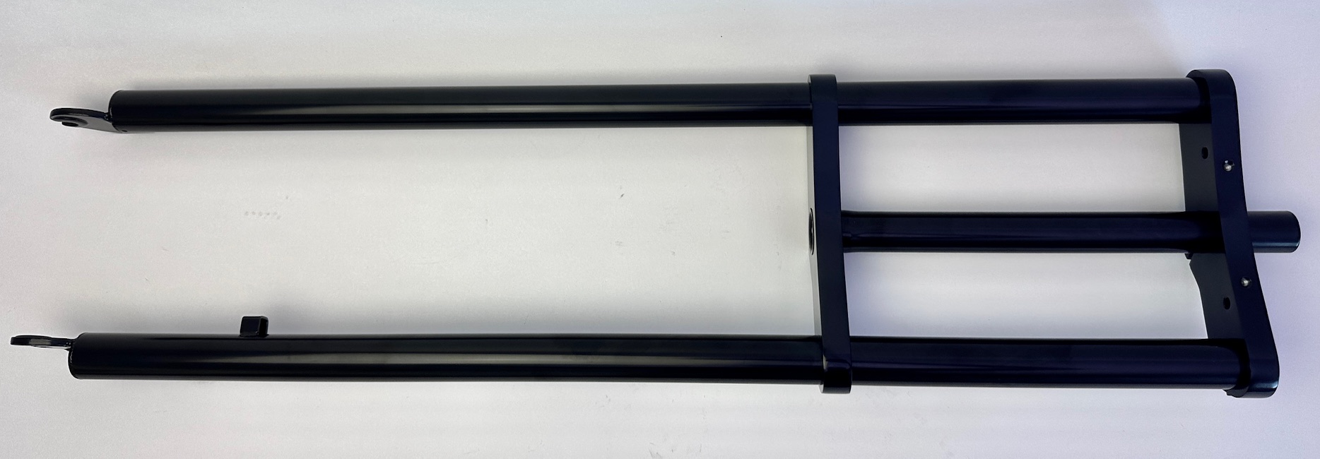 Extra breite Cargo Doppelbrückengabel, 810 mm, schwarz für 20-28 Reifen 1 1/8 Schaft