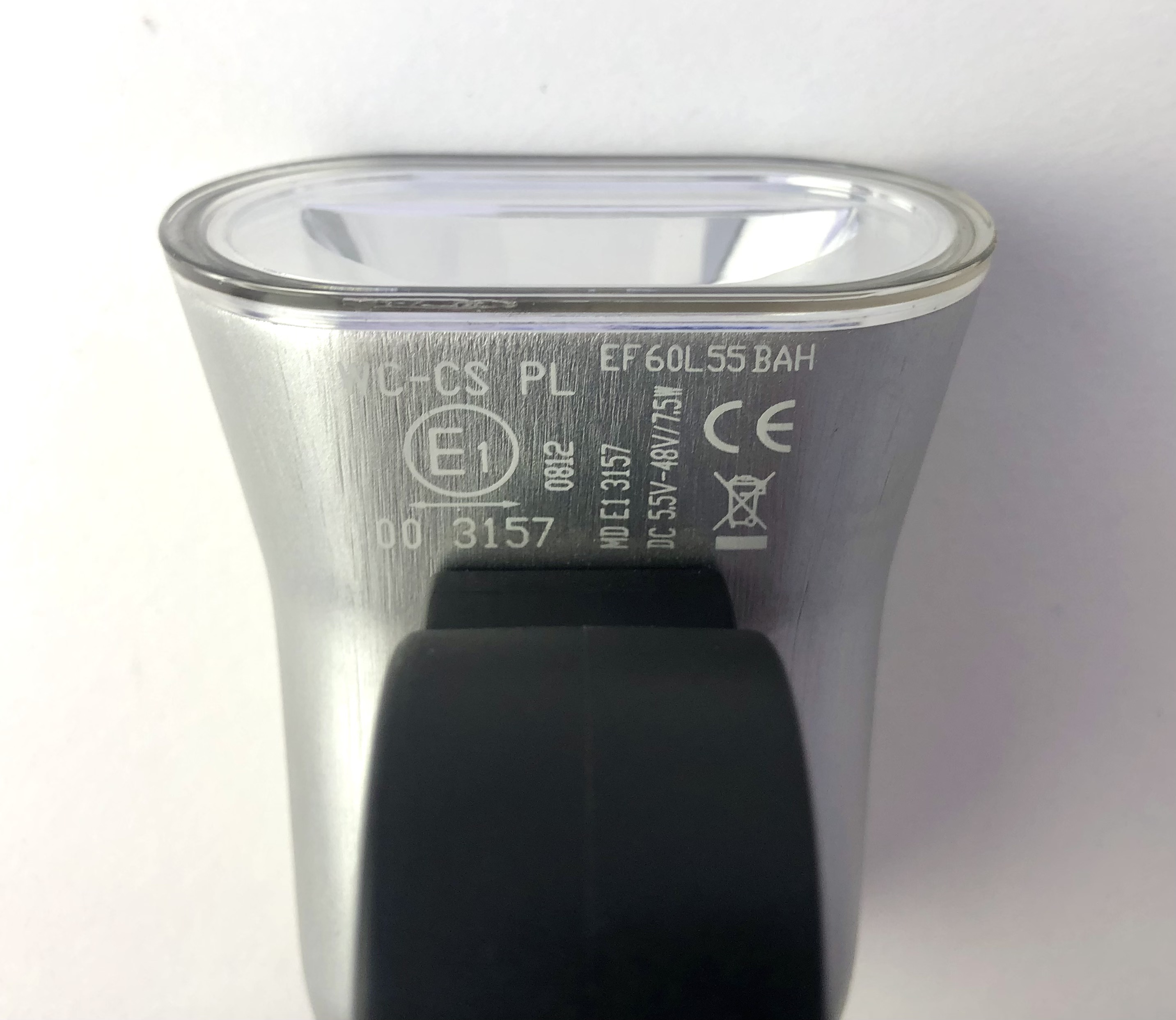Philips LED Nabendynamo / E-Bike Frontlampe silber zur Lenkermontage