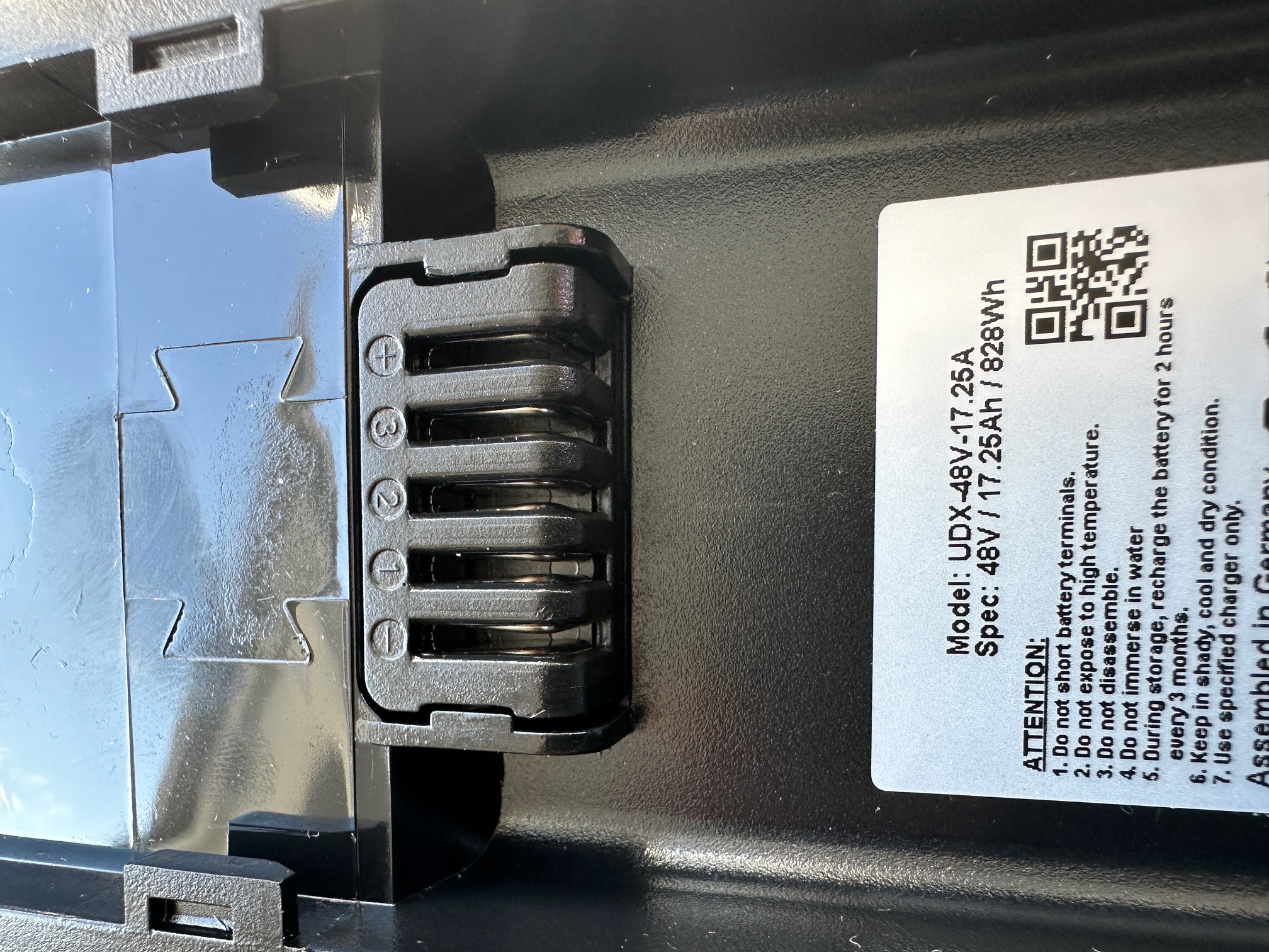 UD Hailong Akku / Batterie 48V, 17.25 Ah, 828Wh