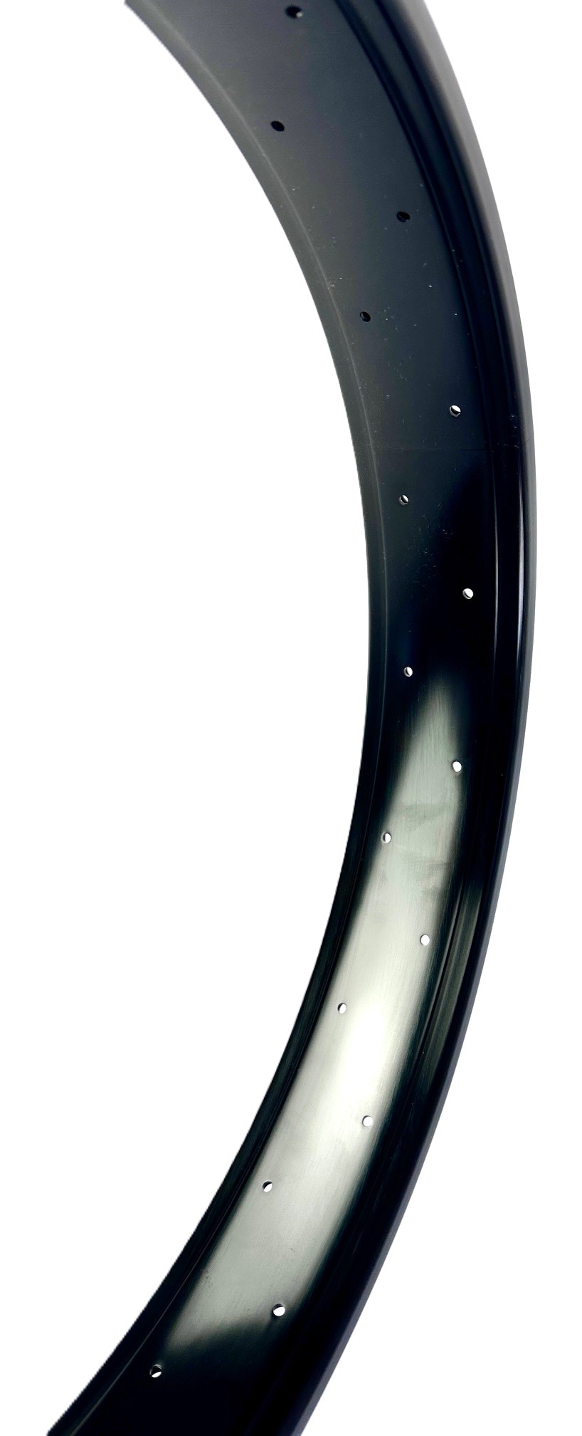 Alufelge 24 Zoll Doppelwand 82 mm schwarz seidenmatt