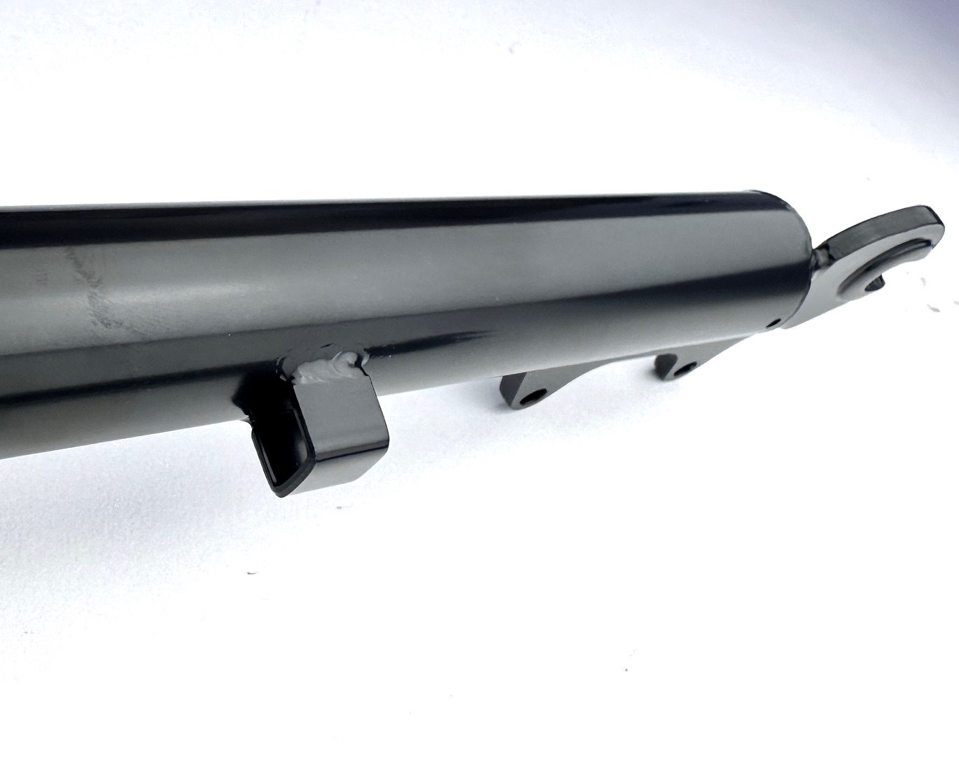 Extra breite Cargo Doppelbrückengabel, 810 mm, schwarz für 20-28 Reifen 1 1/8 Schaft