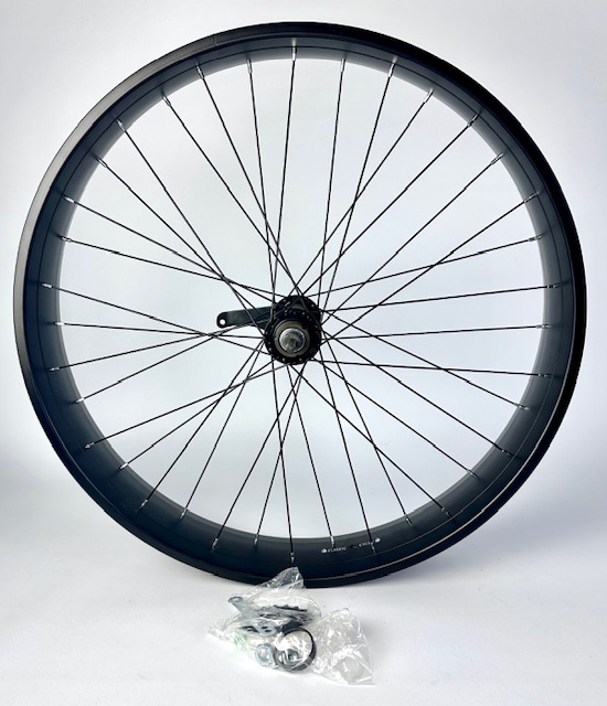 26 Laufrad 102 mm Alufelge, extra breite Histop Rücktrittbremsnabe Hinterrad