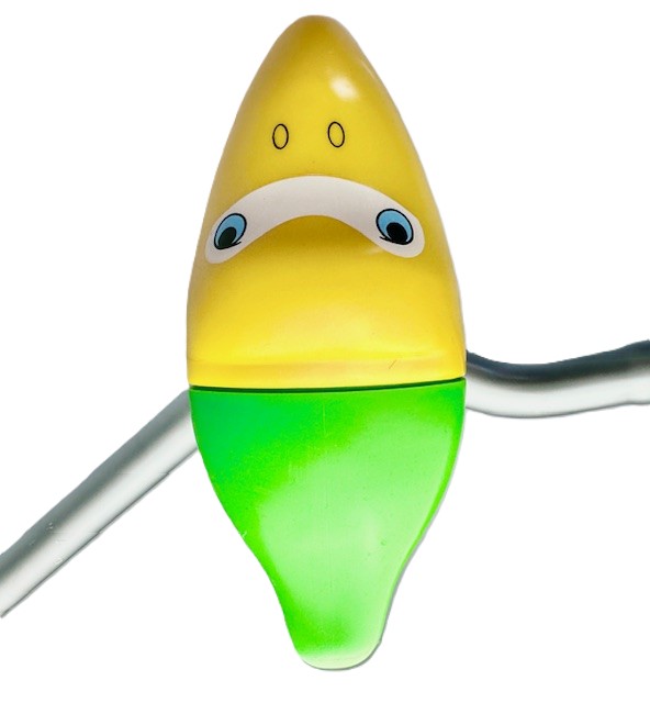 Simm Fahrradhupe Vogel mit gelbem Kopf