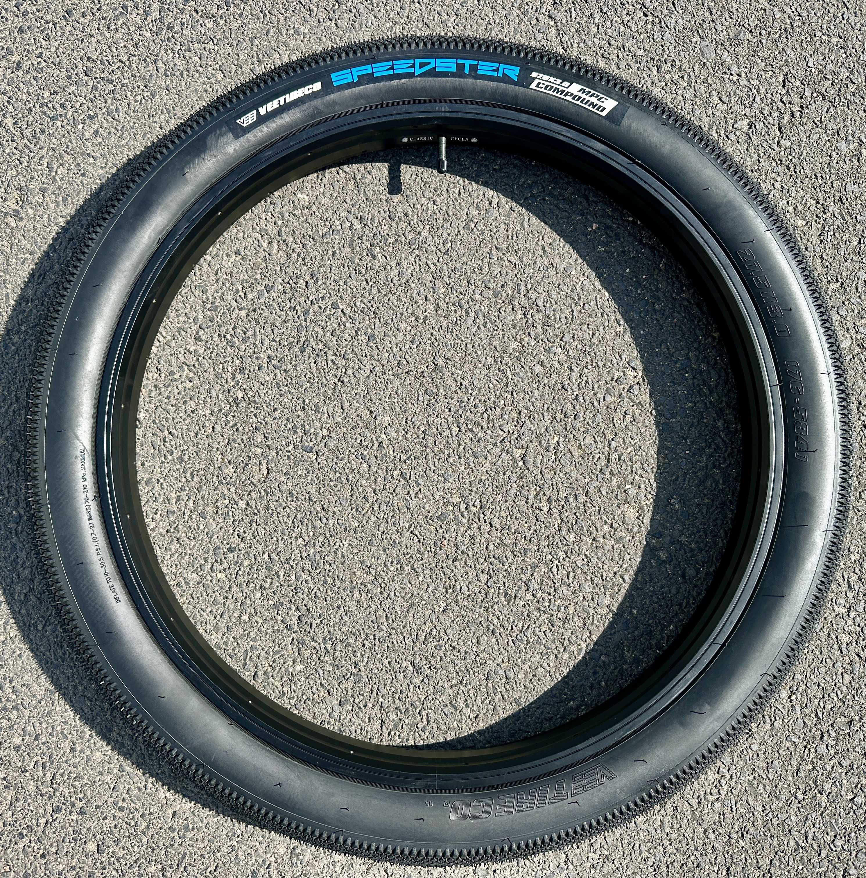 Vee Rubber Speedster Street Life Reifen 27,5 x 3.0 schwarz