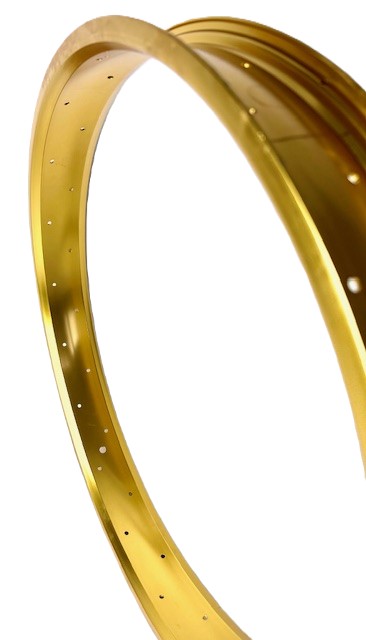 Alufelge 24 Zoll 67 mm gold