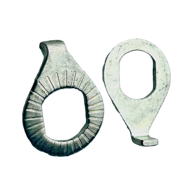 Ausfallsicherung für Vorderrad, silber