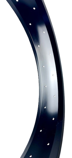 Alufelge 20 Zoll 85 mm schwarz seidenmatt