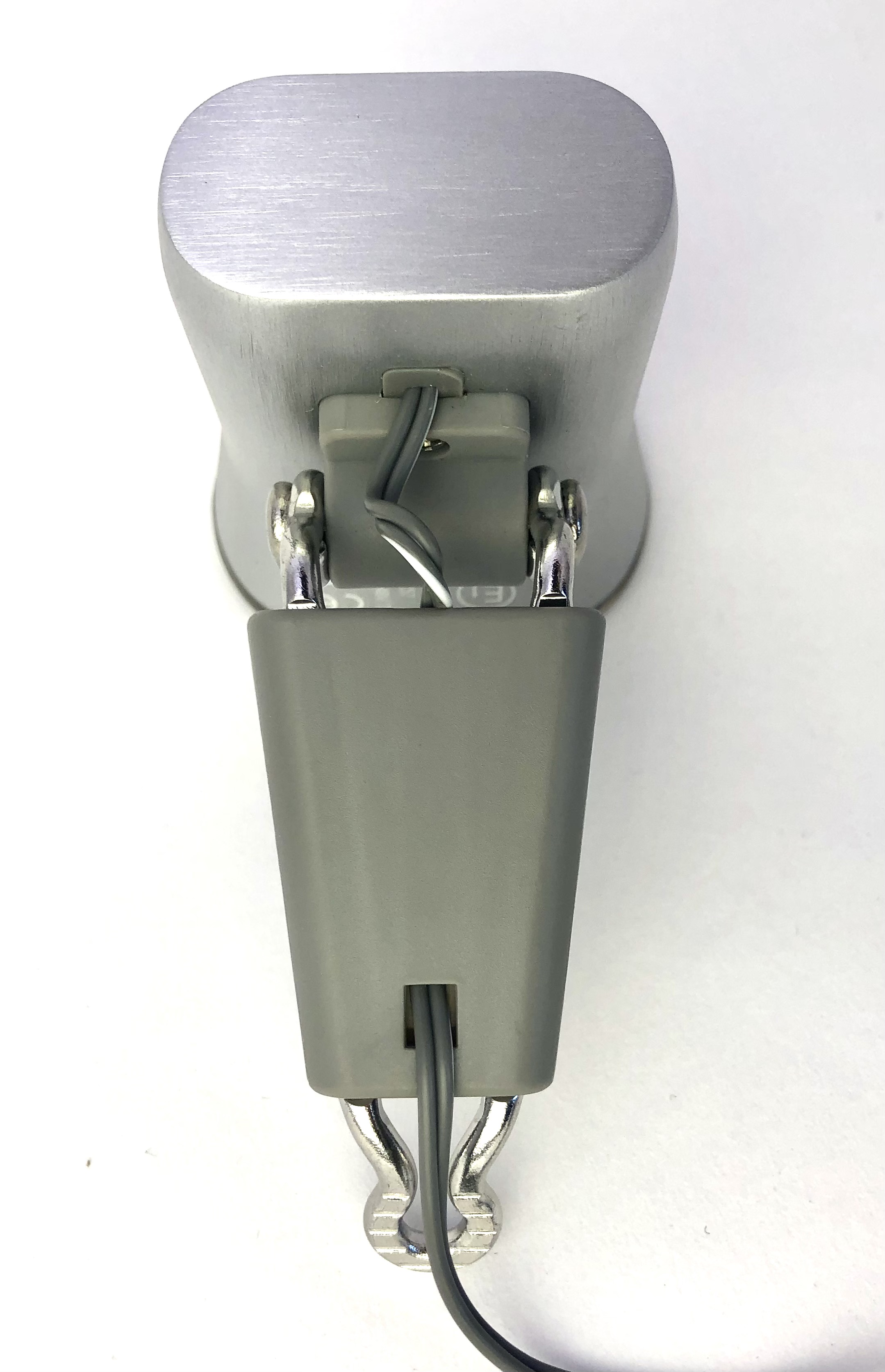 Philips LED E-Bike / Nabendynamo Frontlampe silber mit Reflektor zur Gabelmontage