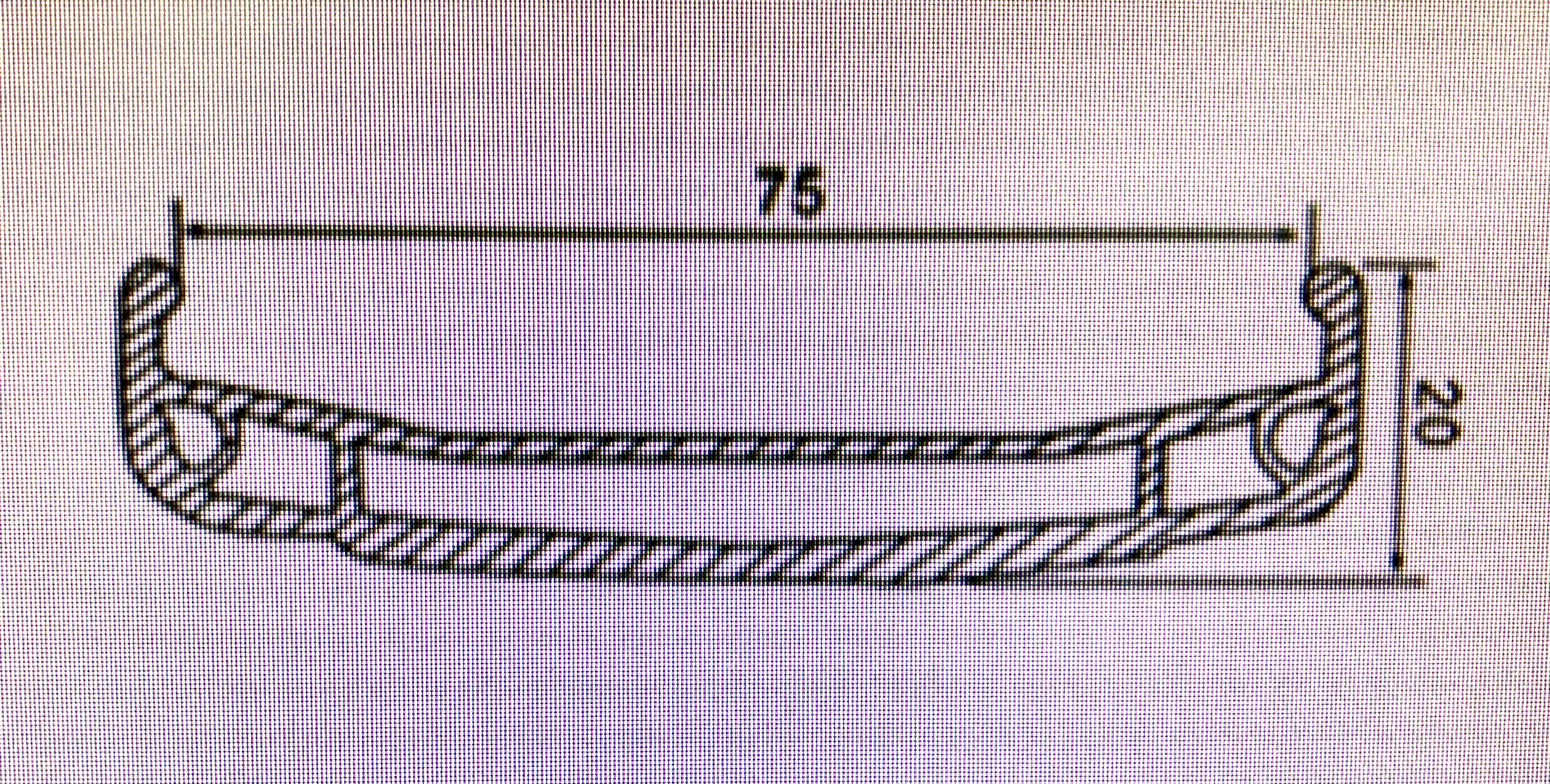 Alufelge 20 Zoll 82 mm hochglanzpoliert