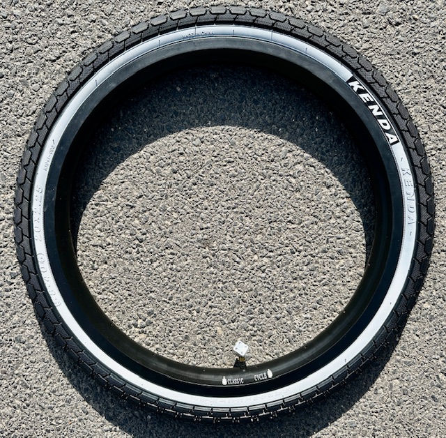 Reifen Kenda Kassette  20 x 2,25, schwarz - grauwand