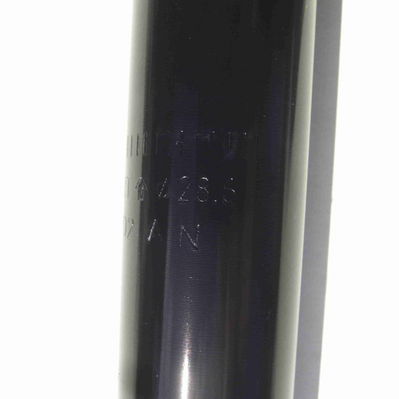 Sattelstütze 28,6 alu schwarz
