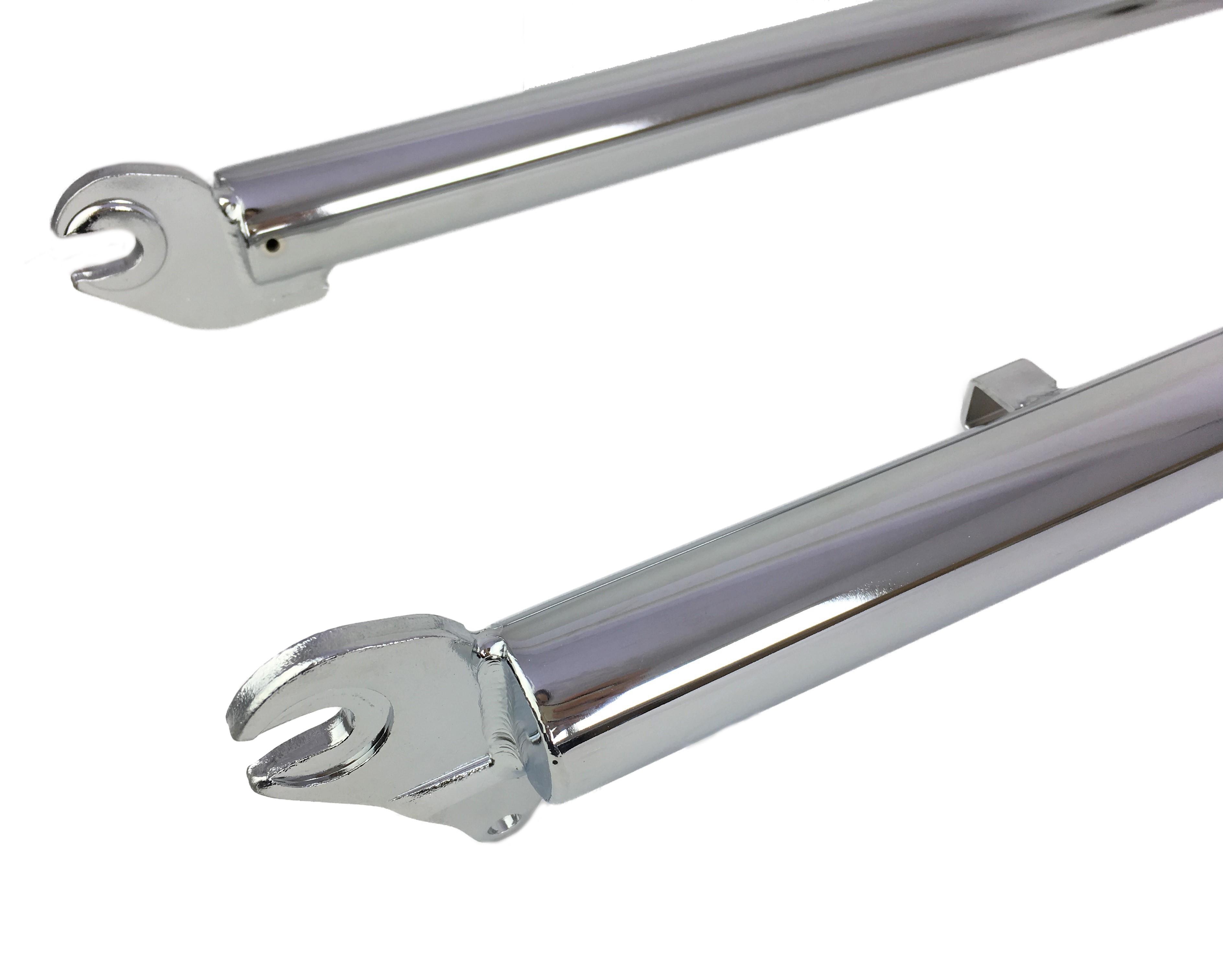 Extra breite Doppelbrückengabel, 660 mm, CP für 20-26 Zoll-Reifen 1 1/8 Schaft