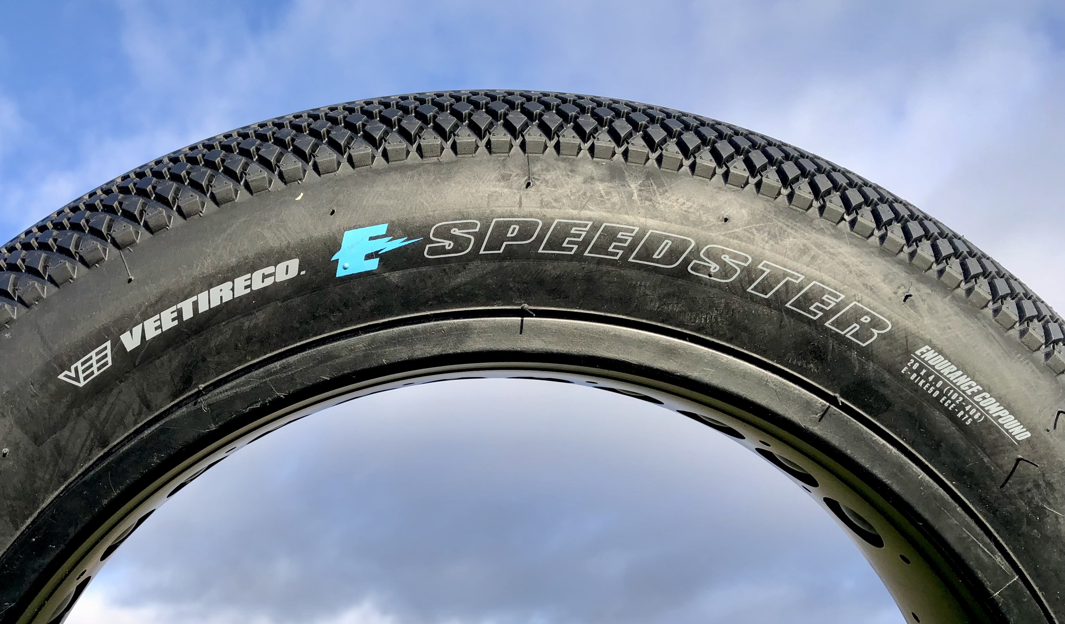 204 Vee Rubber E-Speedster Reifen 20 x 4  Zoll schwarz